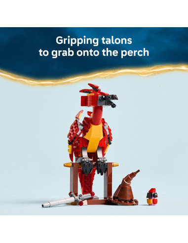 LEGO Harry Potter Fawkes: Fénix de Dumbledore 299 Piezas