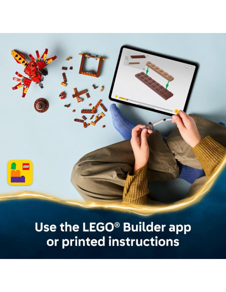 LEGO Harry Potter Fawkes: Fénix de Dumbledore 299 Piezas