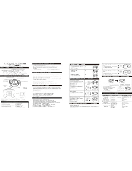 Helicóptero RC Tiburón YongnKids 3.5 Canales LED 198g
