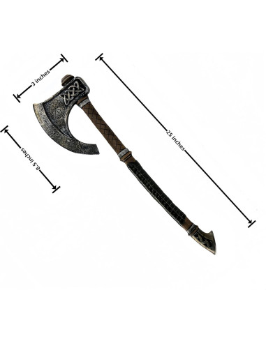 Hacha de Batalla de Espuma LOOYAR Aegishjalmur 63.5 cm
