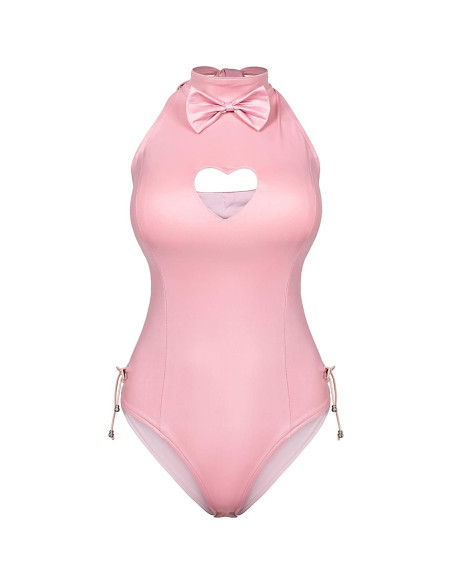 Disfraz de Conejita Rosa para Mujeres con Guantes y Orejas Disfraz de Conejita Rosa para Mujeres con Guantes y Orejas