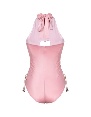 Disfraz de Conejita Rosa para Mujeres con Guantes y Orejas