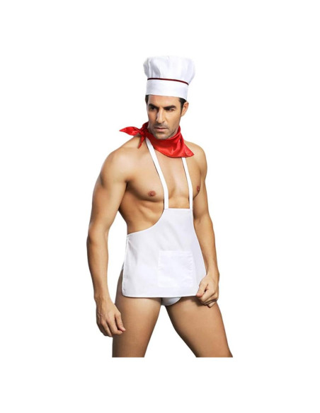 Disfraz de Chef para Hombre BESTOYARD - Atuendo de Fiesta