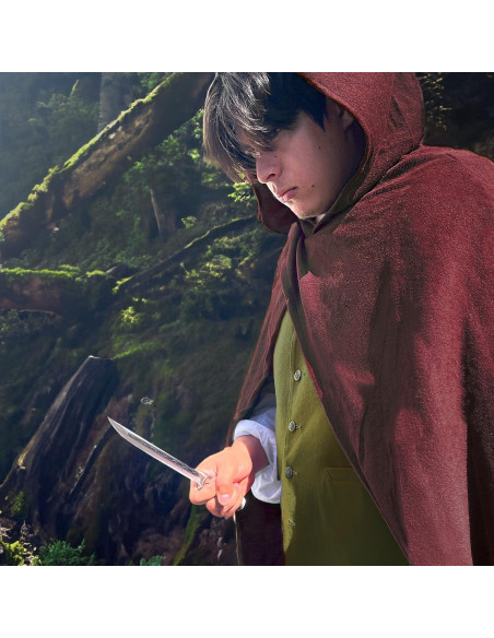 Daga Élfica Medieval Otakumod 27.94 cm con Funda de Cuero