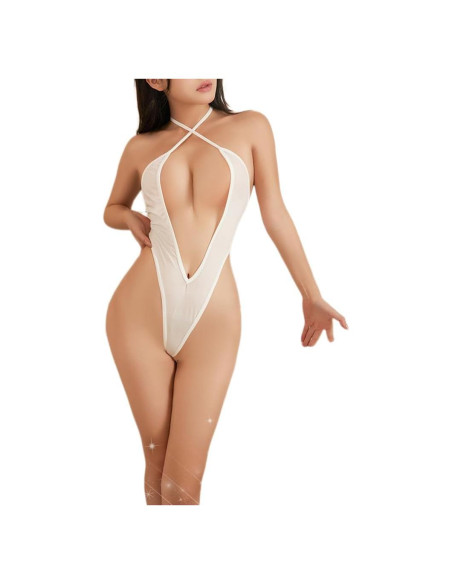 Mono de una pieza sexy QNCLO para cosplay de mujer