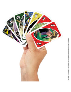 Juego de Cartas UNO Batman Mattel para Niños y Familias 2
