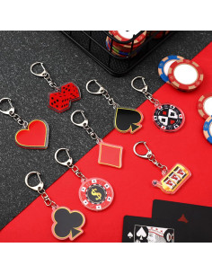 48 Llaveros de Fiesta de Casino Tondiamo - Recuerdos Elegantes 2