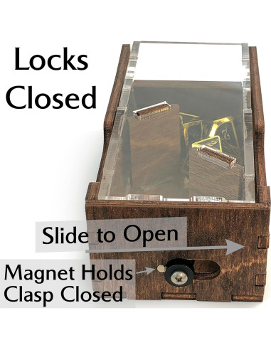 Torre de Dados Portátil C4Labs MicroDraw con Bóveda para 7 Dados