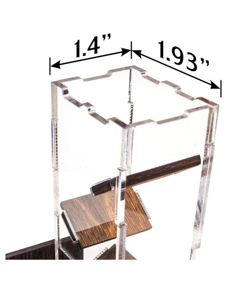 Torre de Dados Portátil C4Labs MicroDraw con Bóveda para 7 Dados