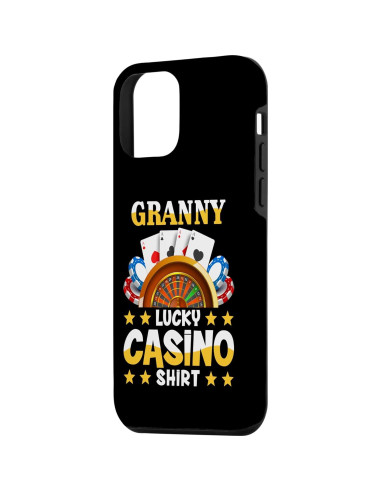 Funda Protectora iPhone 12 Mini - Casino Divertido Abuela