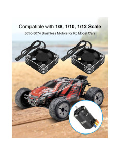 Ventilador de Refrigeración RC 35mm 21000RPM Aluminio WUMZIJ 2