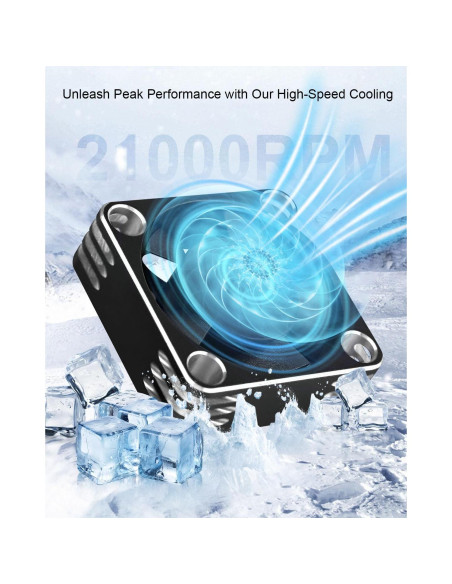 Ventilador de Refrigeración RC 35mm 21000RPM Aluminio WUMZIJ