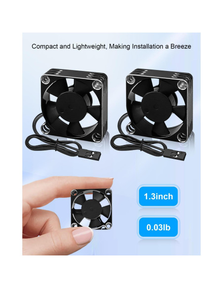 Ventilador de Refrigeración RC 35mm 21000RPM Aluminio WUMZIJ