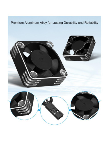 Ventilador de Refrigeración RC 35mm 21000RPM Aluminio WUMZIJ