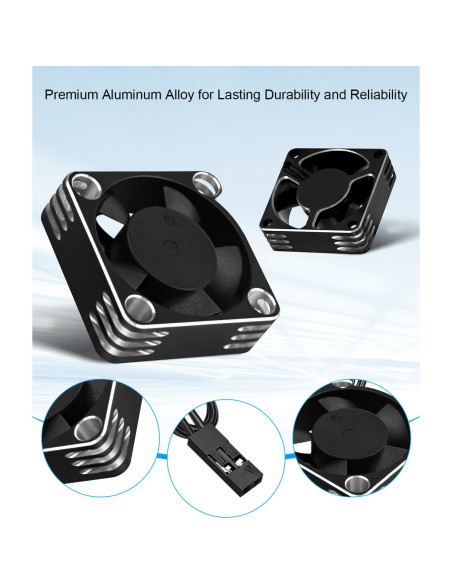 Ventilador de Refrigeración RC 35mm 21000RPM Aluminio WUMZIJ