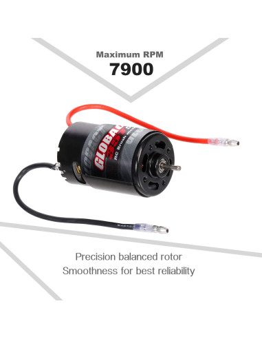 Motor RC Globact 550 35T para Crawler 1/10 TRX4 SCX10