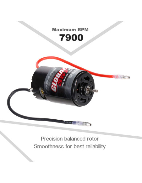 Motor RC Globact 550 35T para Crawler 1/10 TRX4 SCX10