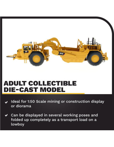 Excavadora Diecast Masters 657G con Operador - 34.29 cm