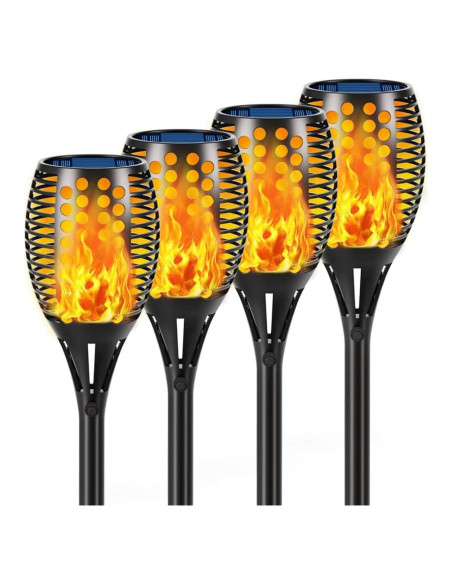 Aityvert Luces Solares 4 Paquete 109 cm Antorchas LED
