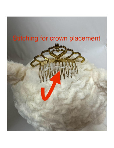 Oso de Peluche Quinceañera Kinnex 50.8 cm Burdeos con Vestido