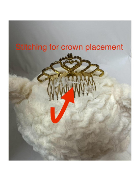 Oso de Peluche Quinceañera Kinnex 50.8 cm Burdeos con Vestido