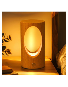 Luz Nocturna Recargable LONRISWAY LED Táctil para Bebés