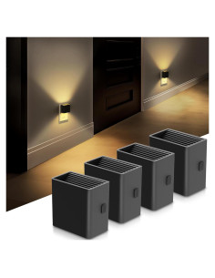 Luces Nocturnas LED DORESshop Enchufables 4 Piezas 1W