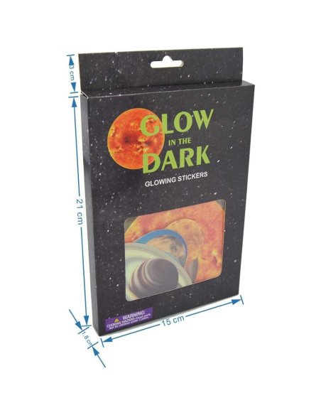 Calcomanías Brillantes Quanhaigou del Sistema Solar - 453 Piezas