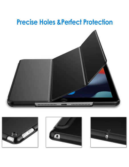 Funda JETech para iPad 10.2" 2021/2020/2019 - Negro