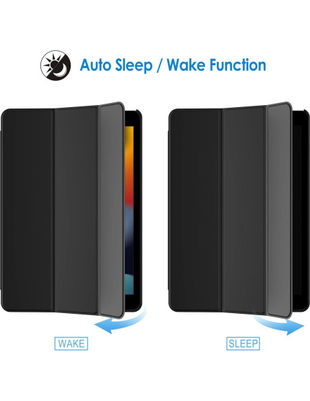 Funda JETech para iPad 10.2" 2021/2020/2019 - Negro