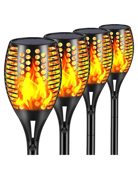 Antorchas Solares Aityvert 109 cm Paquete de 4 LED
