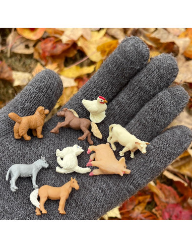 Safari Miniaturas de Animales de Granja - 8 Figuras Educativas