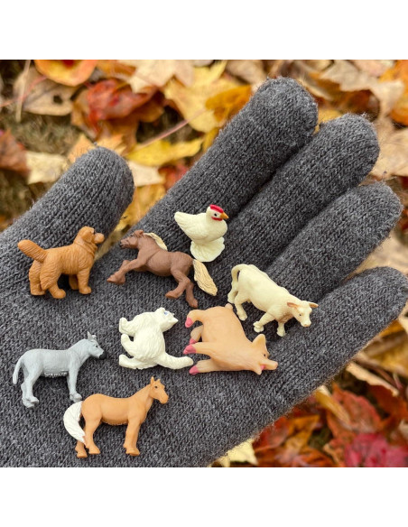 Safari Miniaturas de Animales de Granja - 8 Figuras Educativas Safari Miniaturas de Animales de Granja - 8 Figuras Educativas
