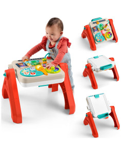 Mesa de Actividades 4 en 1 Fisher-Price Ríe y Aprende 1.85 kg 2