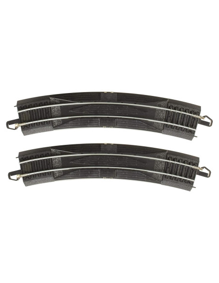 Rerailer Curvado E-Z Track Bachmann 18" (2 unidades) Escala HO