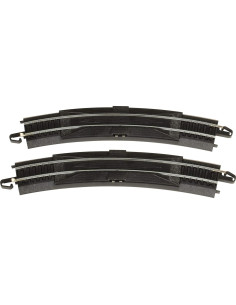 Rerailer Curvado E-Z Track Bachmann 18" (2 unidades) Escala HO 2