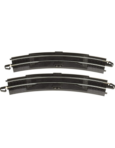 Rerailer Curvado E-Z Track Bachmann 18" (2 unidades) Escala HO