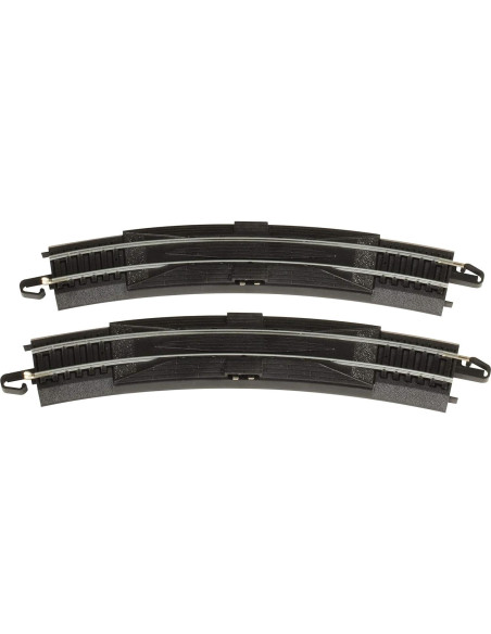 Rerailer Curvado E-Z Track Bachmann 18" (2 unidades) Escala HO