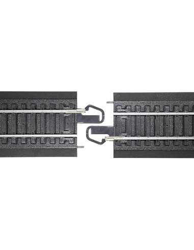 Rerailer Curvado E-Z Track Bachmann 18" (2 unidades) Escala HO