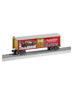 Vagón Refrigerado Lionel Budweiser Clydesdale O Gauge 26.67 cm