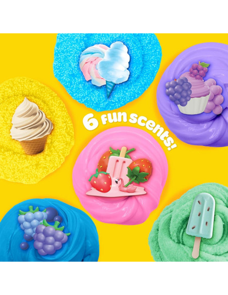 Play-Doh Kawaii Mezcla y Juego Aromatizado - 6 Latas Play-Doh Kawaii Mezcla y Juego Aromatizado - 6 Latas