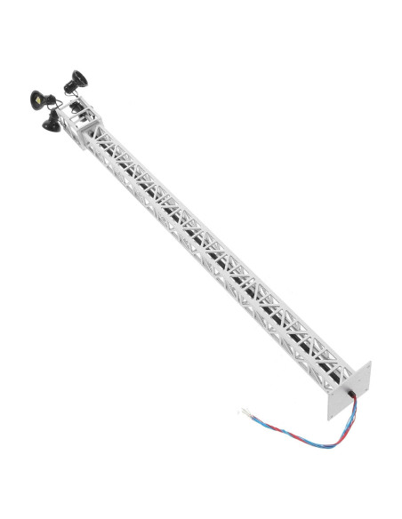 Mini Señal de Ferrocarril Tofficu 1:87 Plata 21.5 cm