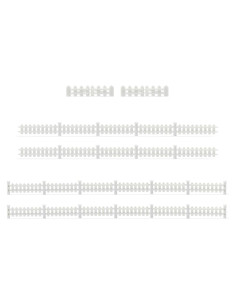 Cerca Modelo Escala N Evemodel Estilo B Blanco 20 cm