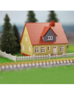 Cerca Modelo Escala N Evemodel Estilo B Blanco 20 cm 2