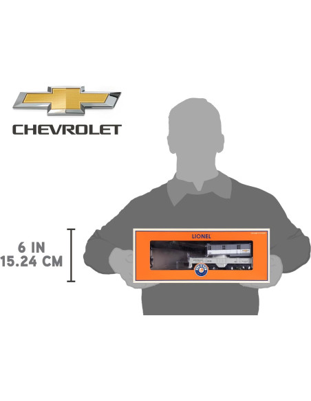Carro Grúa O Gauge Lionel Chevy 20.32 cm Manual