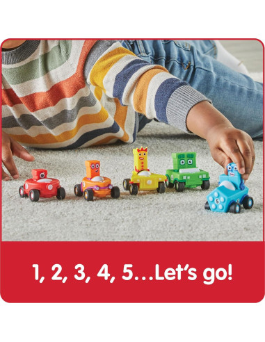 Vehículos mini Numberblocks hand2mind - Juguetes educativos 3 a 5 años