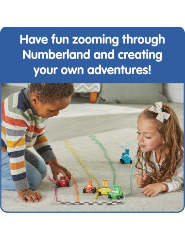 Vehículos mini Numberblocks hand2mind - Juguetes educativos 3 a 5 años