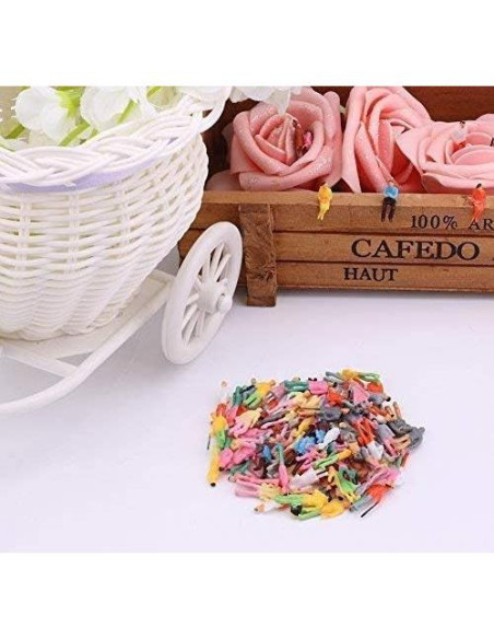 100 Figuras de Personas Modelo Pintadas 1:75 - Airlxf