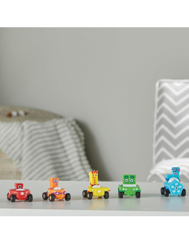 Vehículos mini Numberblocks hand2mind - Juguetes educativos 3 a 5 años