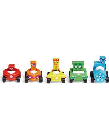 Vehículos mini Numberblocks hand2mind - Juguetes educativos 3 a 5 años